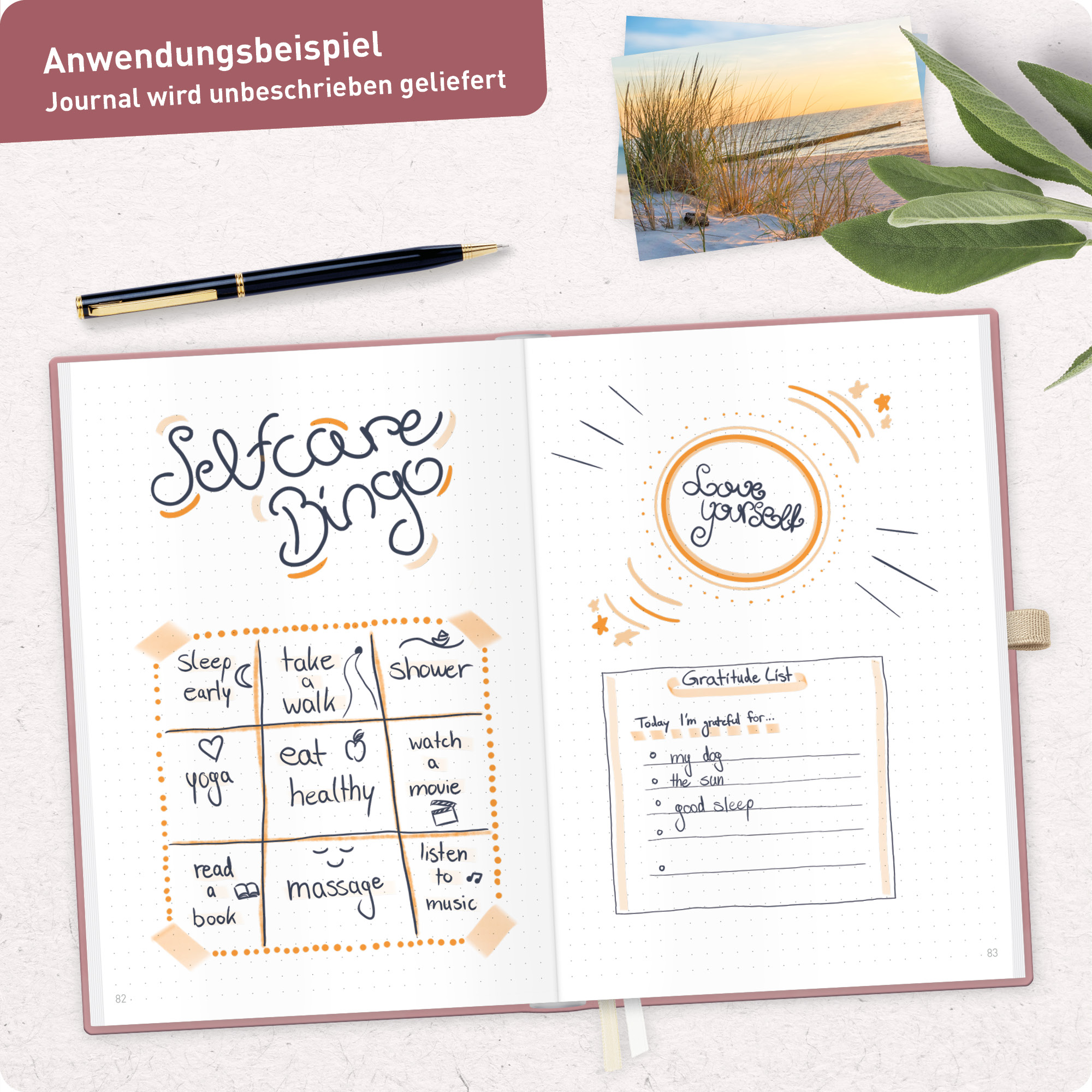 Artikelbild 8 des Artikels “p&y Journal Premium dotted A5 [Fine Flowers rosé] “