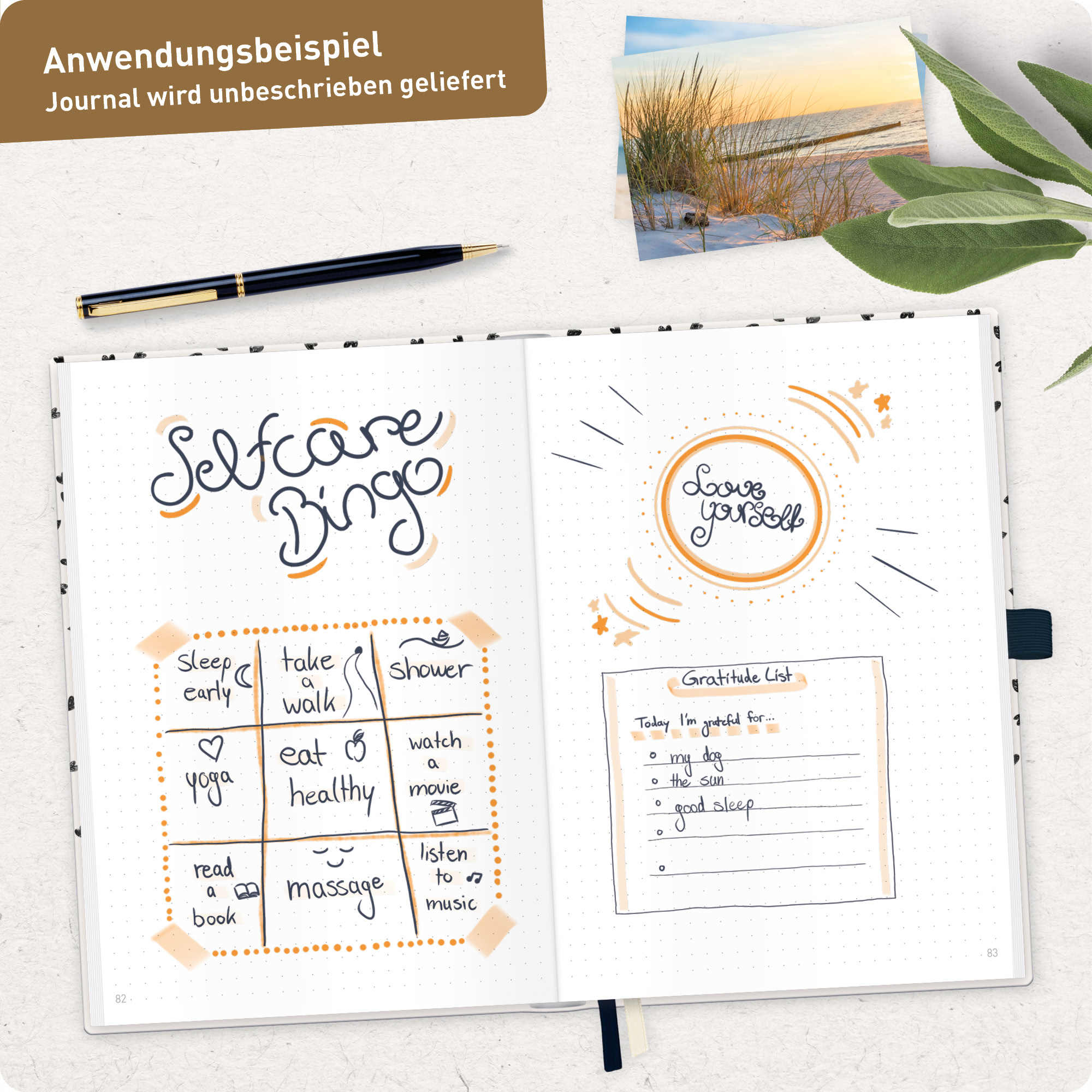 Artikelbild 8 des Artikels “p&y Journal Premium dotted A5 [Golden Hearts] “